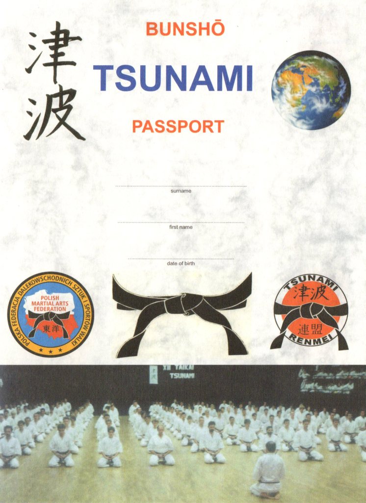 Karate Tsunami Passport