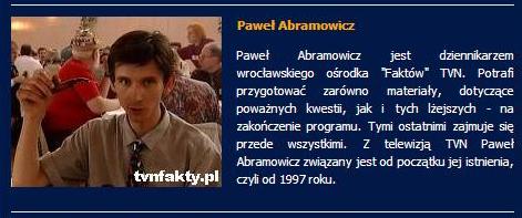 red. Paweł Abramowicz